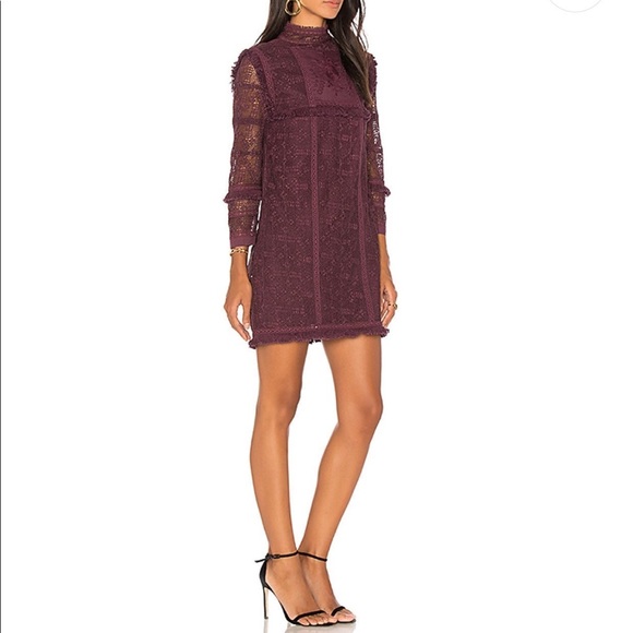 🔆 NWT LoveShackFancy Crochet Lace Mini Dress - Picture 3 of 8